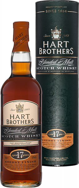 Hart Brothers Sherry Finish Blended Malt Scotch Whisky 17 y.o. (gift box), 0.7 л