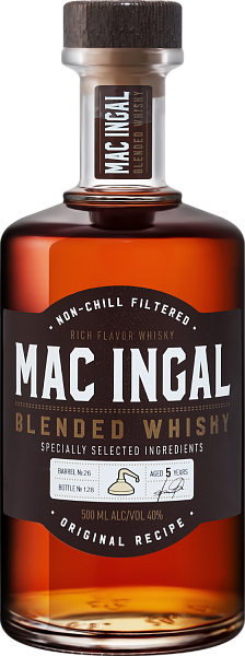 Виски Mac Ingal Blended Whisky 5 y.o., 0.5 л в Перми