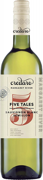 Вино Five Tales Sauvignon Blanc-Semillon Margaret River Credaro, 0.75 л