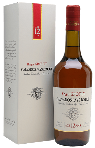 Кальвадос Calvados Pays D'Auge AOC 12 ans Roger Groult (gift box), 0.5 л