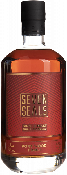 Виски Seven Seals Port Wood Finish Single Malt Whisky, 0.7 л