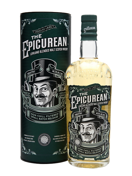 Виски The Epicurean Lowland Blended Malt Scotch Whisky (gift box), 0.7 л