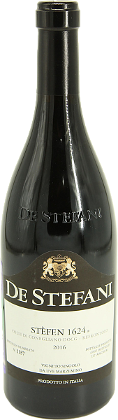 Вино De Stefani Stefen 1624 Colli di Conegliano DOCG,, 0.75 л