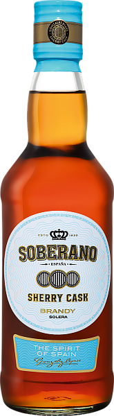 Бренди Soberano Solera Gonzalez Byass, 0.5 л в Тюмени