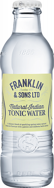 Franklin & Sons Natural Indian Tonic Water, 0.2 л