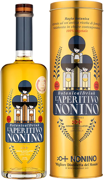 Ликёр L'Aperitivo Botanical Drink Nonino (gift box), 0.7 л в Новосибирске