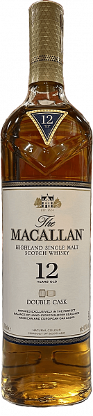 Виски Macallan Double Cask Highland Single Malt Scotch Whisky 12 y.o., 0.7 л