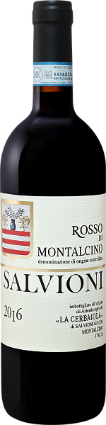 Вино Salvioni Rosso di Montalcino DOC La Cerbaiola, 0.75 л в Перми