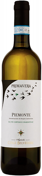 Вино Primavera Piemonte DOC Colle Belvedere, 0.75 л