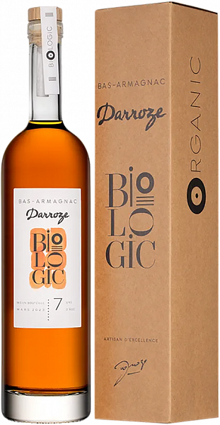 Арманьяк Darroze Biologic 7 Ans d'Age Bas-Armagnac (gift box), 0.7 л