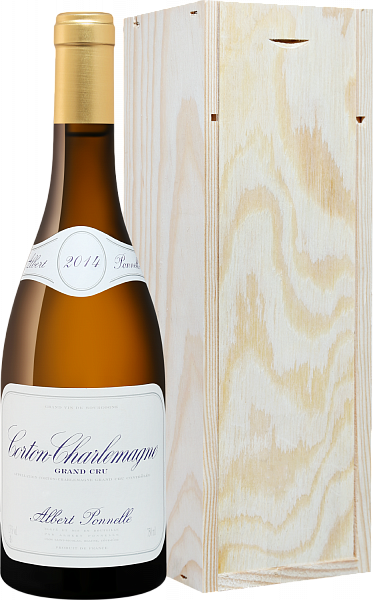 Вино Corton-Charlemagne Grand Cru AOC Domaine Albert Ponnelle (gift box), 0.75 л