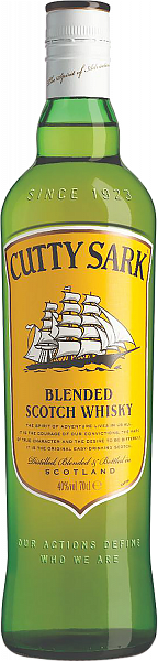 Виски Cutty Sark Blended Scotch Whisky, 0.7 л