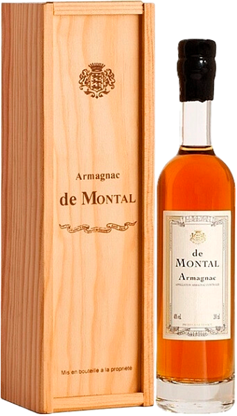 Арманьяк Armagnac de Montal 1975 Bas Armagnac (gift box), 0.2 л