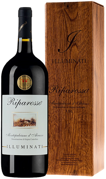 Вино Riparosso Montepulciano d'Abruzzo DOC Dino Illuminati (gift box), 1.5 л в Сочи