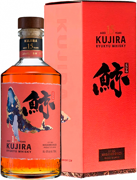 Kujira Ryukyu Single Grain Japanese Whisky 15 y.o. (gift box), 0.7 л