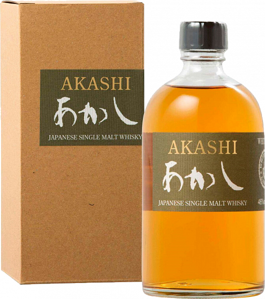 Виски Akashi Single Malt Whiskey (gift box), 0.5 л
