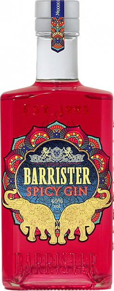 Джин Barrister Spicy Gin, 0.7 л