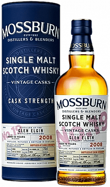 Виски Mossburn Vintage Casks No.19 Glen Elgin Single Malt Scotch Whisky (gift box), 0.7 л