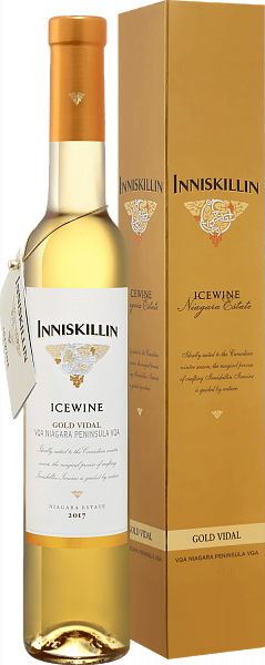 Вино Icewine Gold Vidal Niagara Peninsula VQA Inniskillin (gift box), 0.375 л