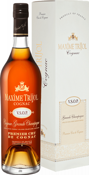 Коньяк Maxime Trijol Cognac VSOP Grande Champagne Premier Cru (gift box), 0.7 л
