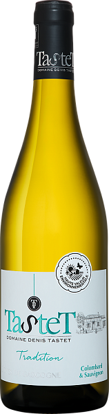 Белое полусухое вино Tastet Tradition Cotes de Gascogne IGT Domaine Denis Tastet, 0.75 л