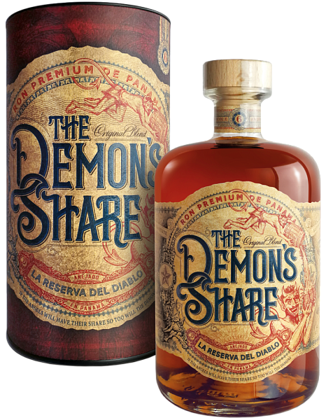 Ром The Demon's Share 6 y.o. (gift box), 0.7 л