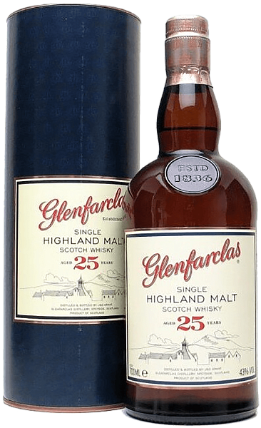 Glenfarclas Highland Single Malt Scotch Whisky 25 y.o. (gift box), 0.7 л