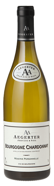 Вино Chardonnay Bourgogne AOC Reserve Personnelle Aegerter, 0.75 л