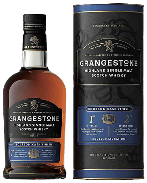 Виски Grangestone Bourbon Cask Finish Highland Single Malt Scotch Whisky (gift box), 0.7 л