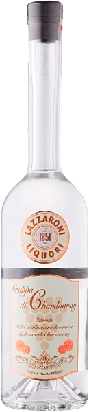 Граппа Lazzaroni Grappa di Chardonnay, 0.5 л в Воронеже