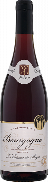 Pinot Noir Les Coteaux des Anges Bourgogne AOP Lugny l’Aurore, 0.75 л