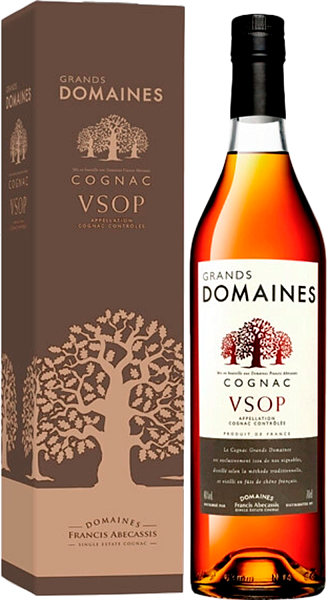 Коньяк Grands Domaines VSOP (gift box), 0.7 л
