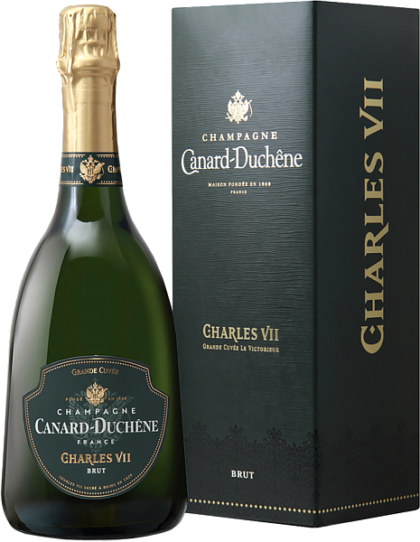 Шампанское Canard-Duchene Charles VII Brut Champagne AOC (gift box), 0.75 л