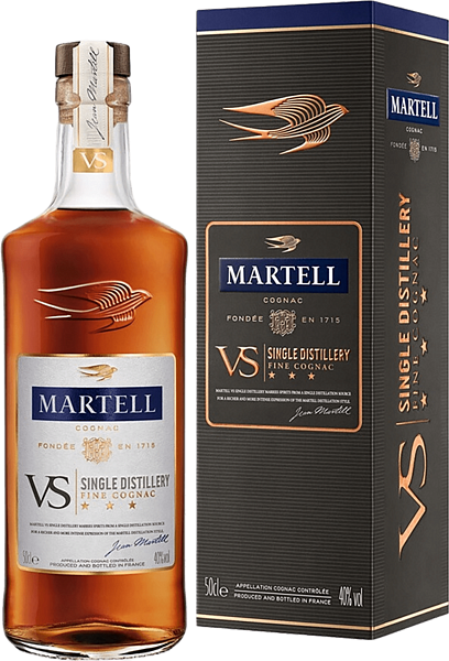 Коньяк Martell Single Distillery VS (gift box), 0.7 л