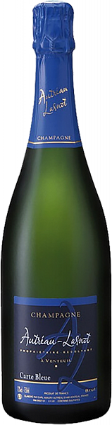 Champagne Autreau-Lasnot Carte Bleue Brut Champagne AOC, 0.75 л