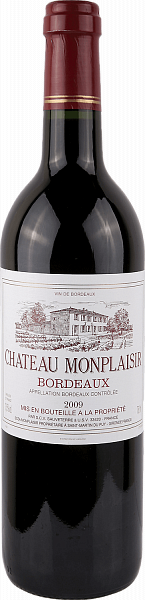 Вино Chateau Frederic Monplaisir Bordeaux AOC, 0.75 л