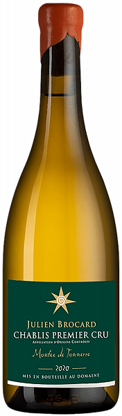 Вино Chablis Premier Cru AOC Montee de Tonnerre Julien Brocard, 0.75 л