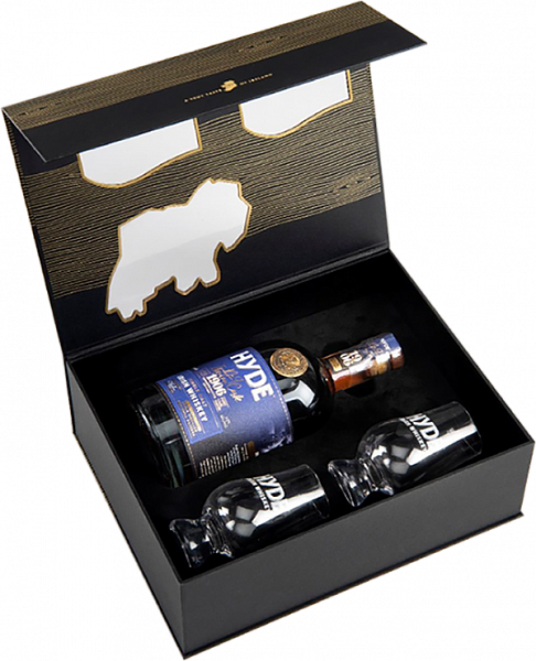 Виски Hyde №9 Port Cask Finish Single Malt Whiskey (gift box with 2 glasses), 0.7 л