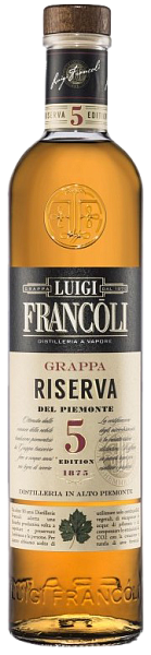 Граппа Luigi Francoli Riserva del Piemonte, 0.7 л