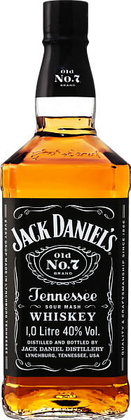 Виски Jack Daniel's Tennessee Whiskey, 1 л в Калининграде