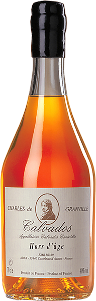Кальвадос Charles de Granville Hors d'ag Calvados AOC, 0.7 л