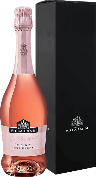 Игристое вино Villa Sandi Il Fresco Rose (gift box), 0.75 л