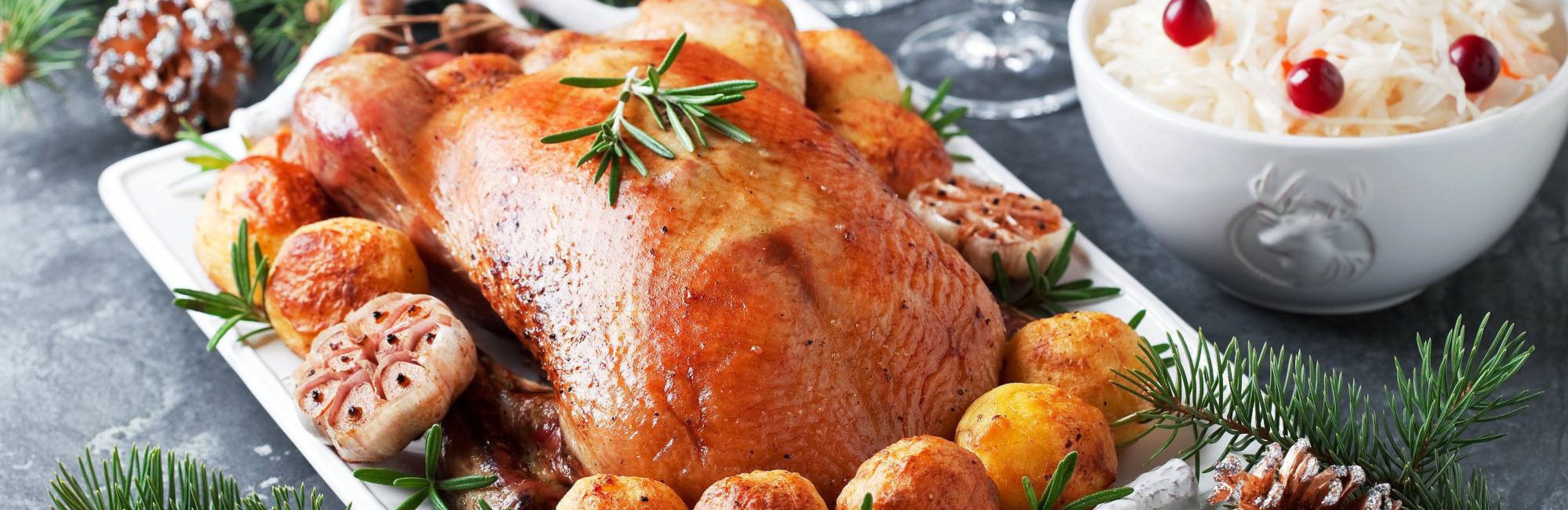 Рецепты: рождественский гусь и бордо