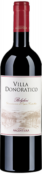 Вино Villa Donoratico Bolgheri DOC Argentiera, 0.75 л