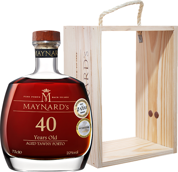 Портвейн Maynard’s Tawny Porto 40 years old Barão De Vilar – Vinhos (gift box), 0.75 л в Нижнем Новгороде