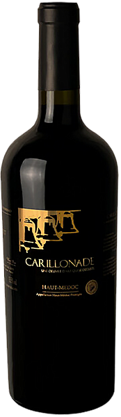 Вино Carillonade Haut Medoc AOС Vignerons de Guitres, 0.75 л