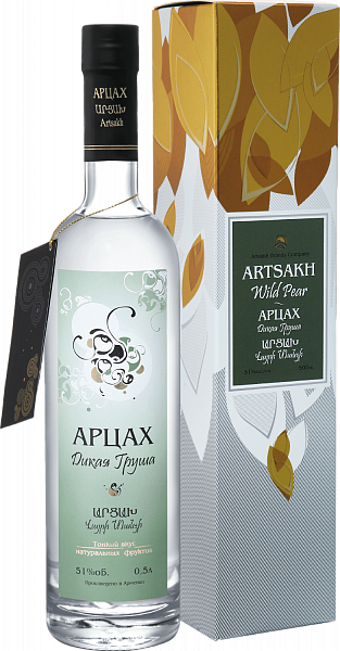 Дистиллят Artsakh Wild Pear (gift box), 0.5 л