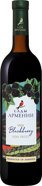 Фруктовое вино Sady Armenii Blackberry Wine, 0.75 л в Сочи