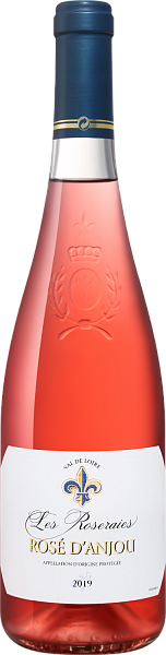 Вино Les Roseraies Rose d'Anjou AOC Orchidees Maisons de Vin, 0.75 л