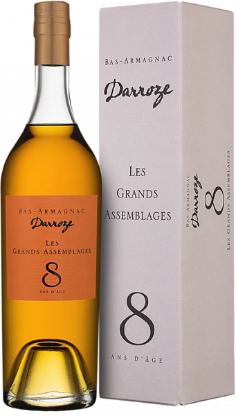 Арманьяк Darroze Les Grands Assemblages 8 Ans d'Age Bas-Armagnac (gift box), 0.7 л